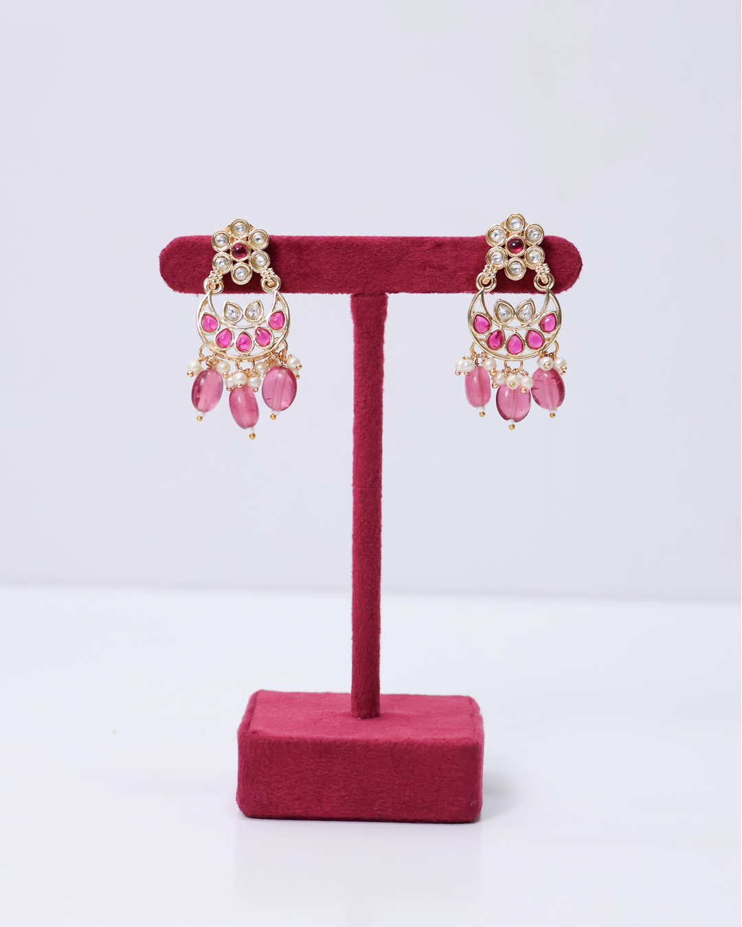 Gulabi Haar Choker Set