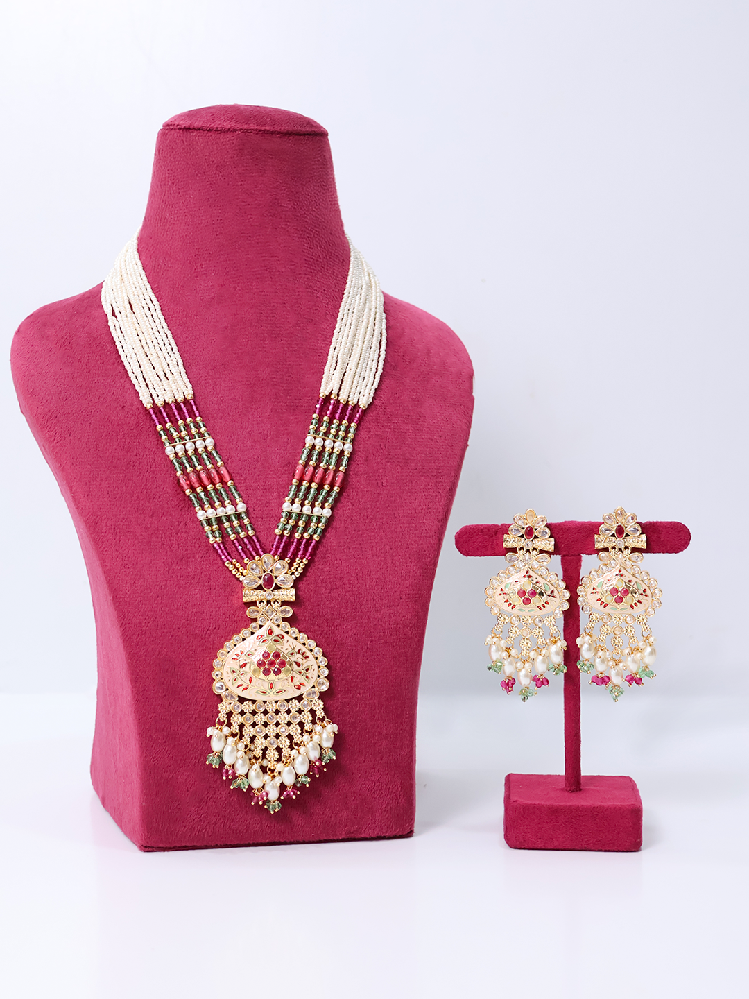Empress’s Crown Heritage Polki Jewelry Set