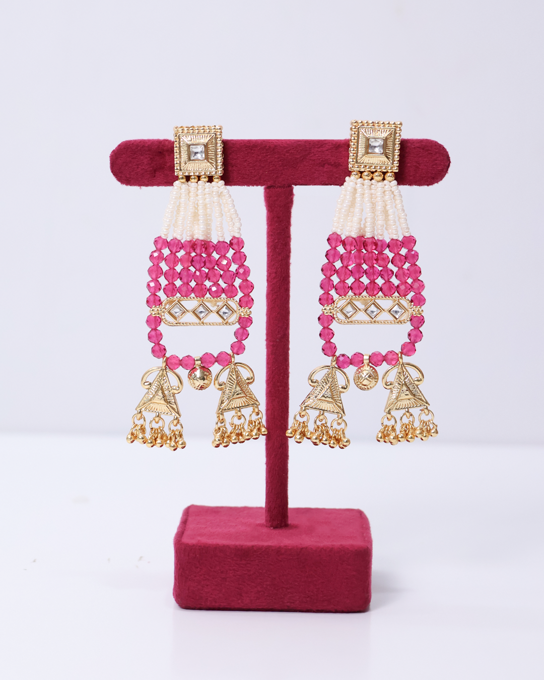 Gulabi Multi-Layered Beaded Royale Necklace