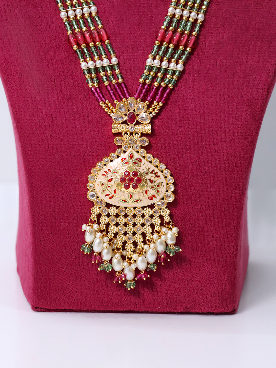 Empress’s Crown Heritage Polki Jewelry Set