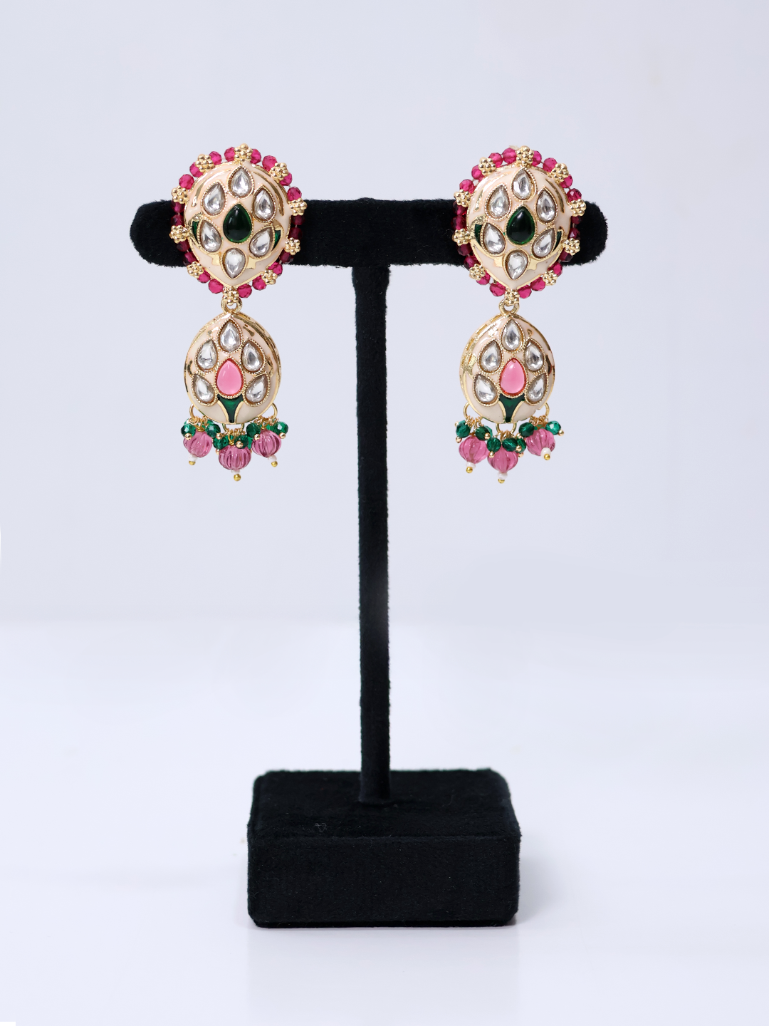 Mughal Majesty Polki Kundan Choker Necklace Set