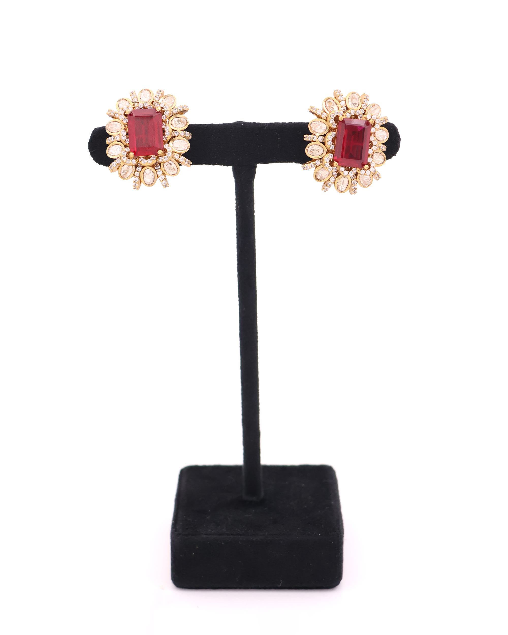 Rani Saheba Gajmukh Crest Necklace Set