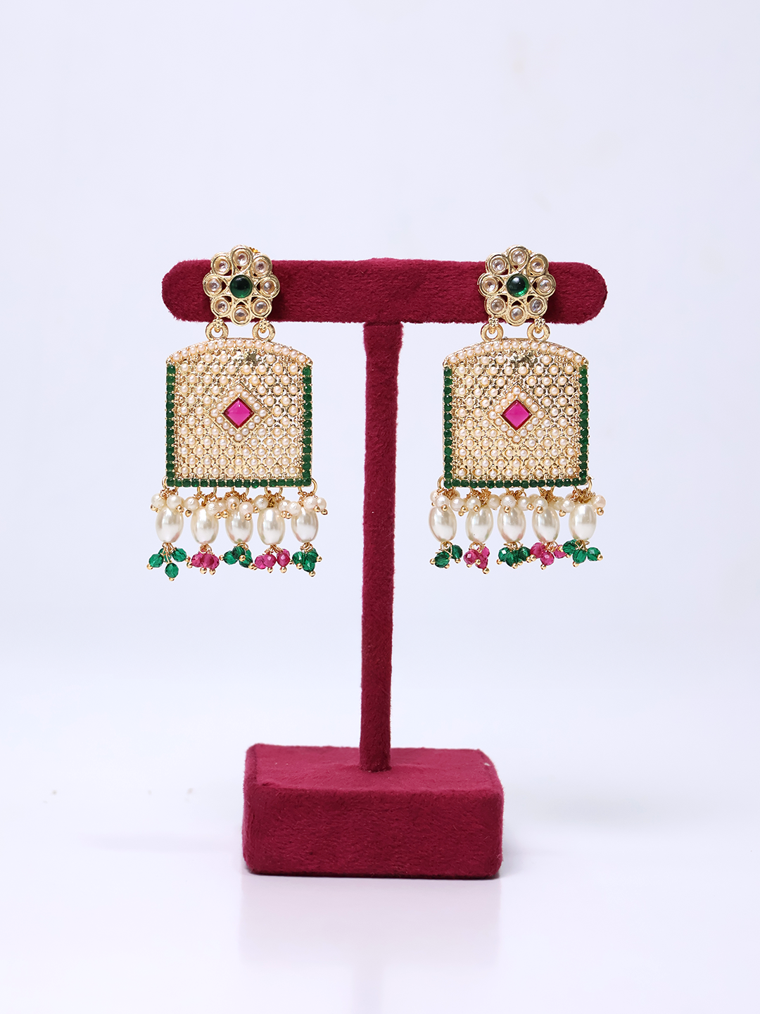 Sabyasachi-Inspired Kundan & Polki Necklace Set