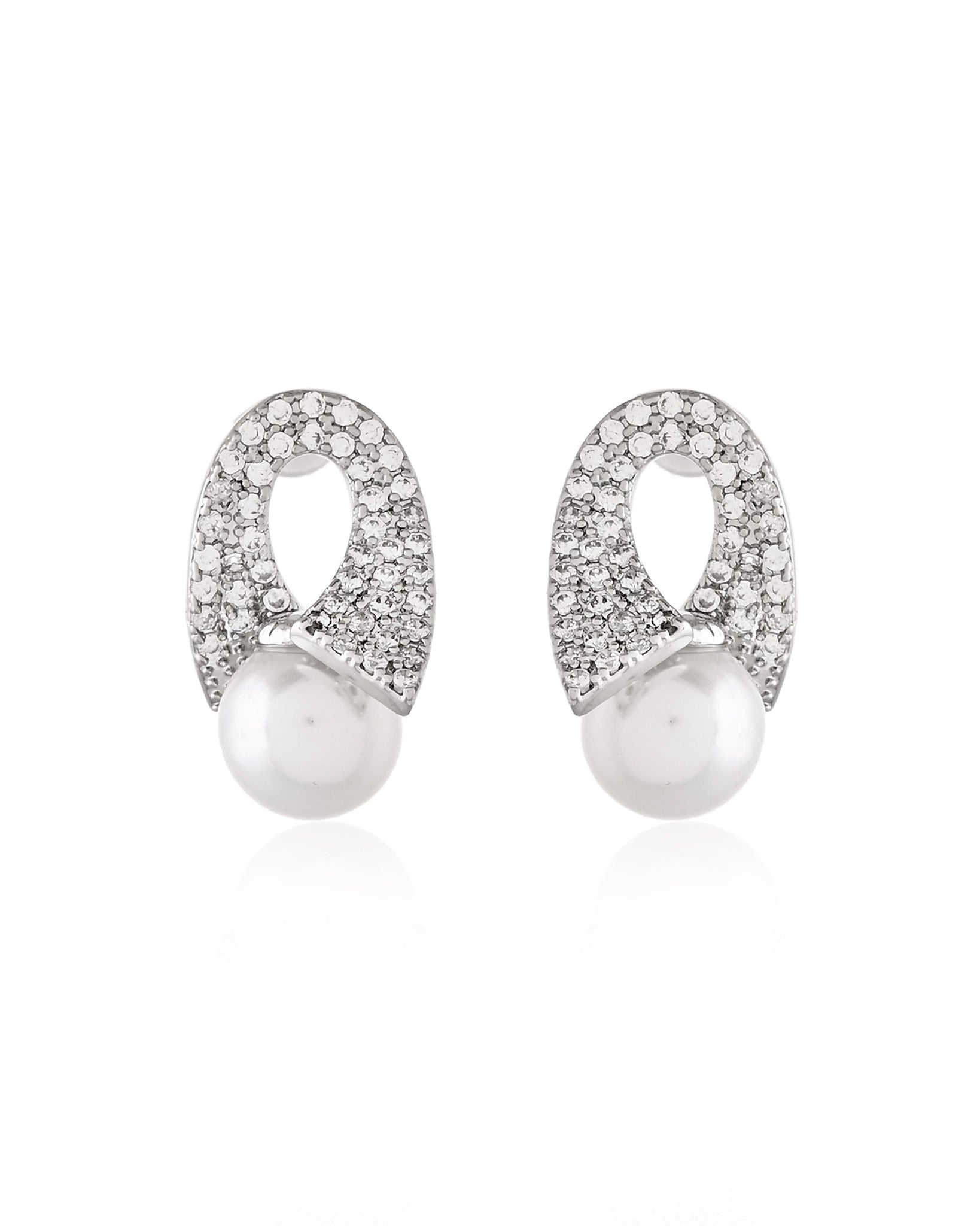 Tiny Pearl Drop Earrings