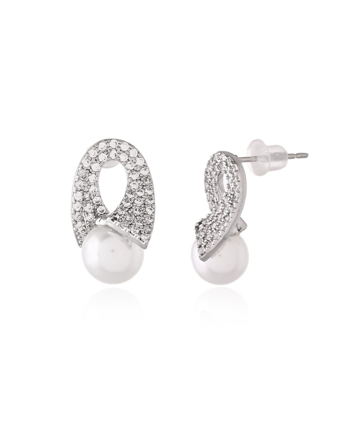 Tiny Pearl Drop Earrings