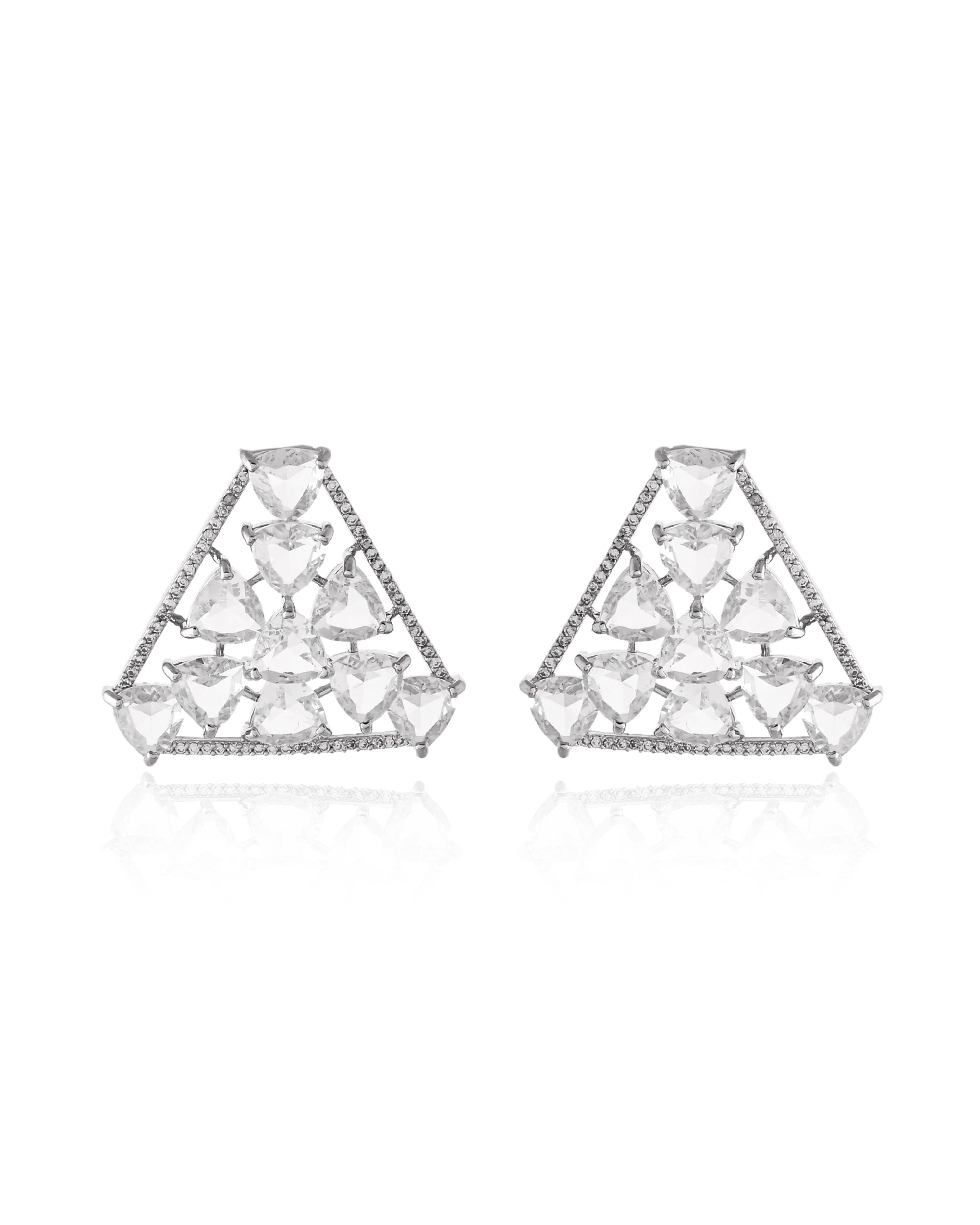 CZ Triangular Shape Set