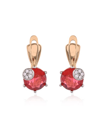 Ruby Earring