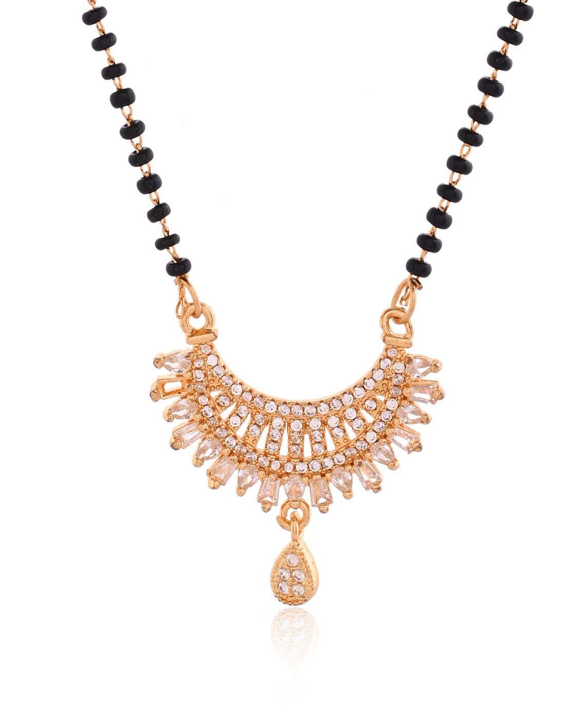 Zenith Fanned Marquise Teardrop Mangalsutra