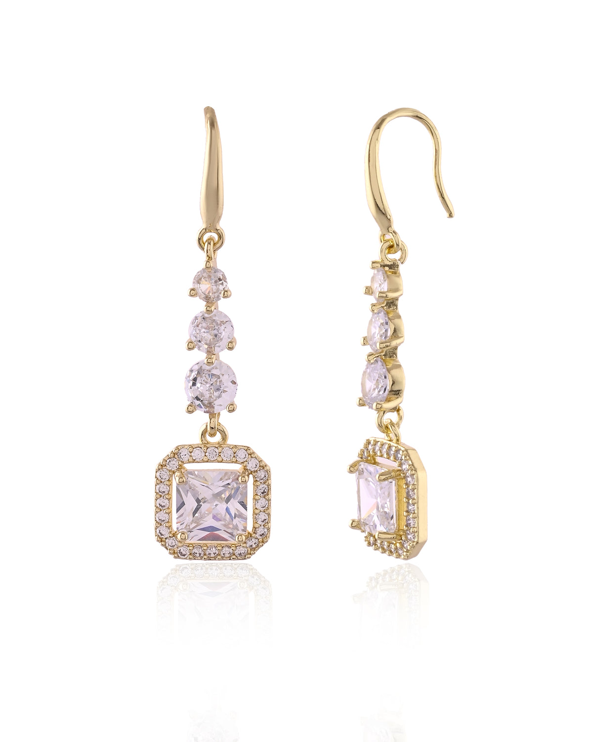 Crystal Dangler Earrings