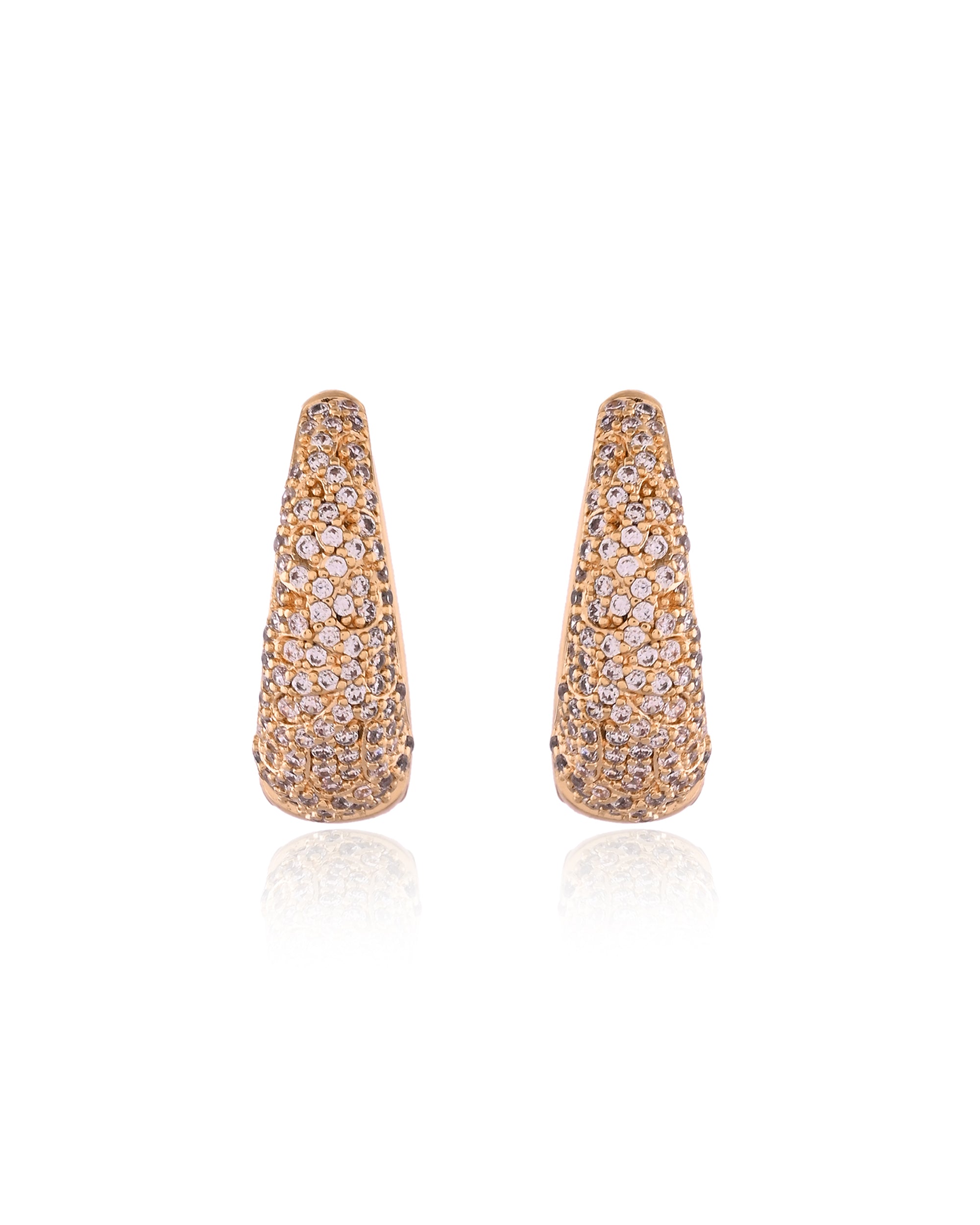 Zariya Glow Huggies Earrings