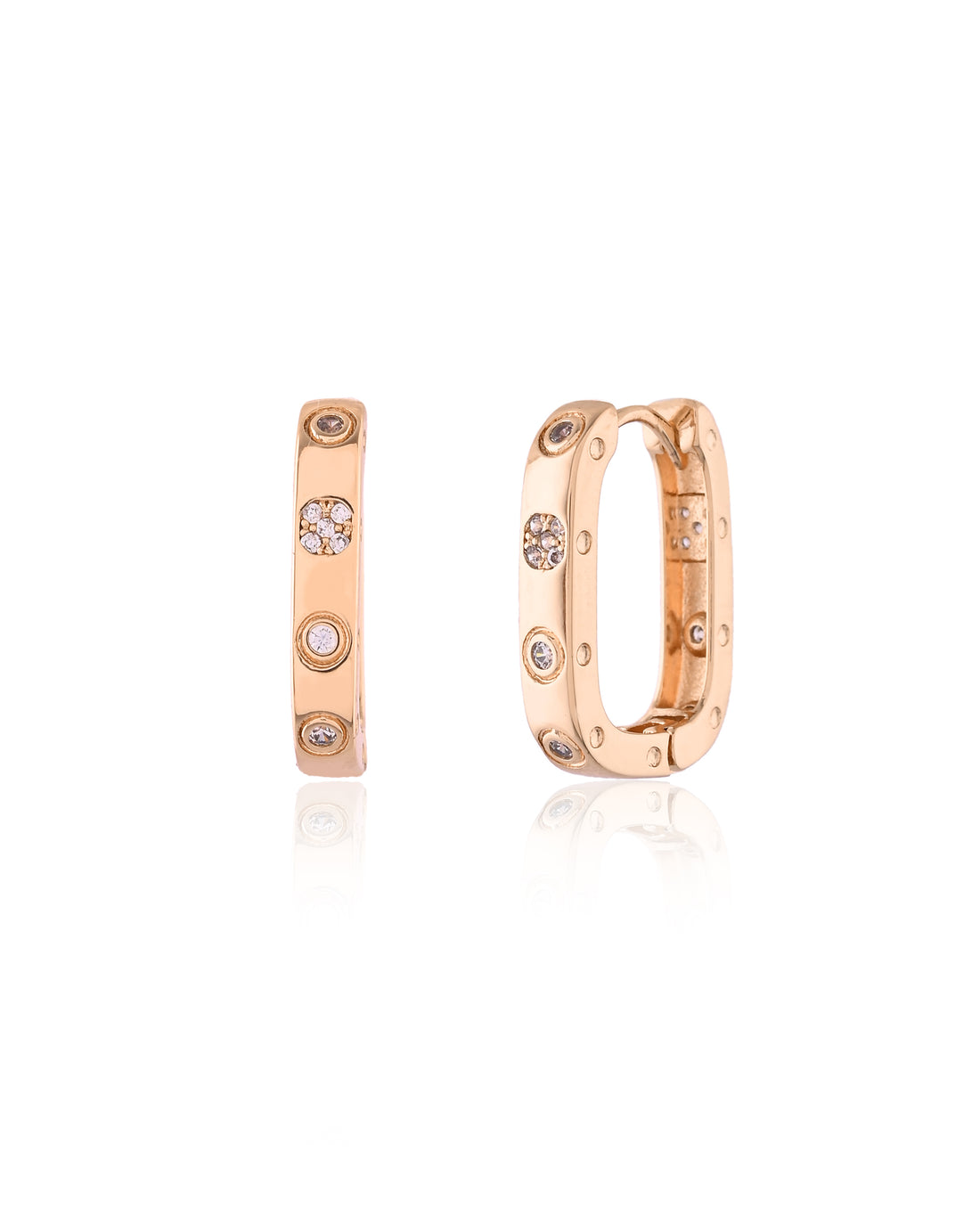 Falak Glow Hoops Earrings
