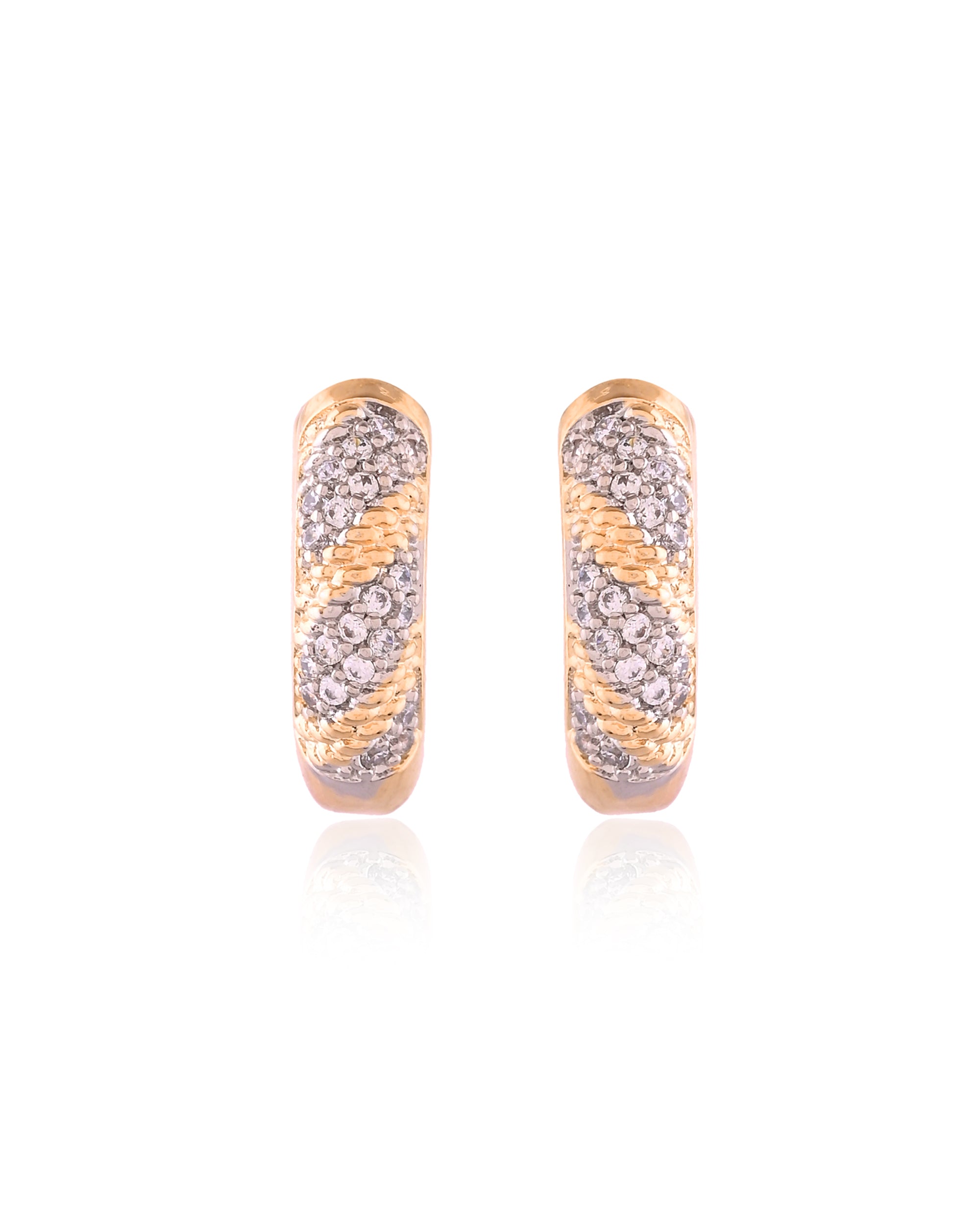 Falak Glow Hoops Earrings