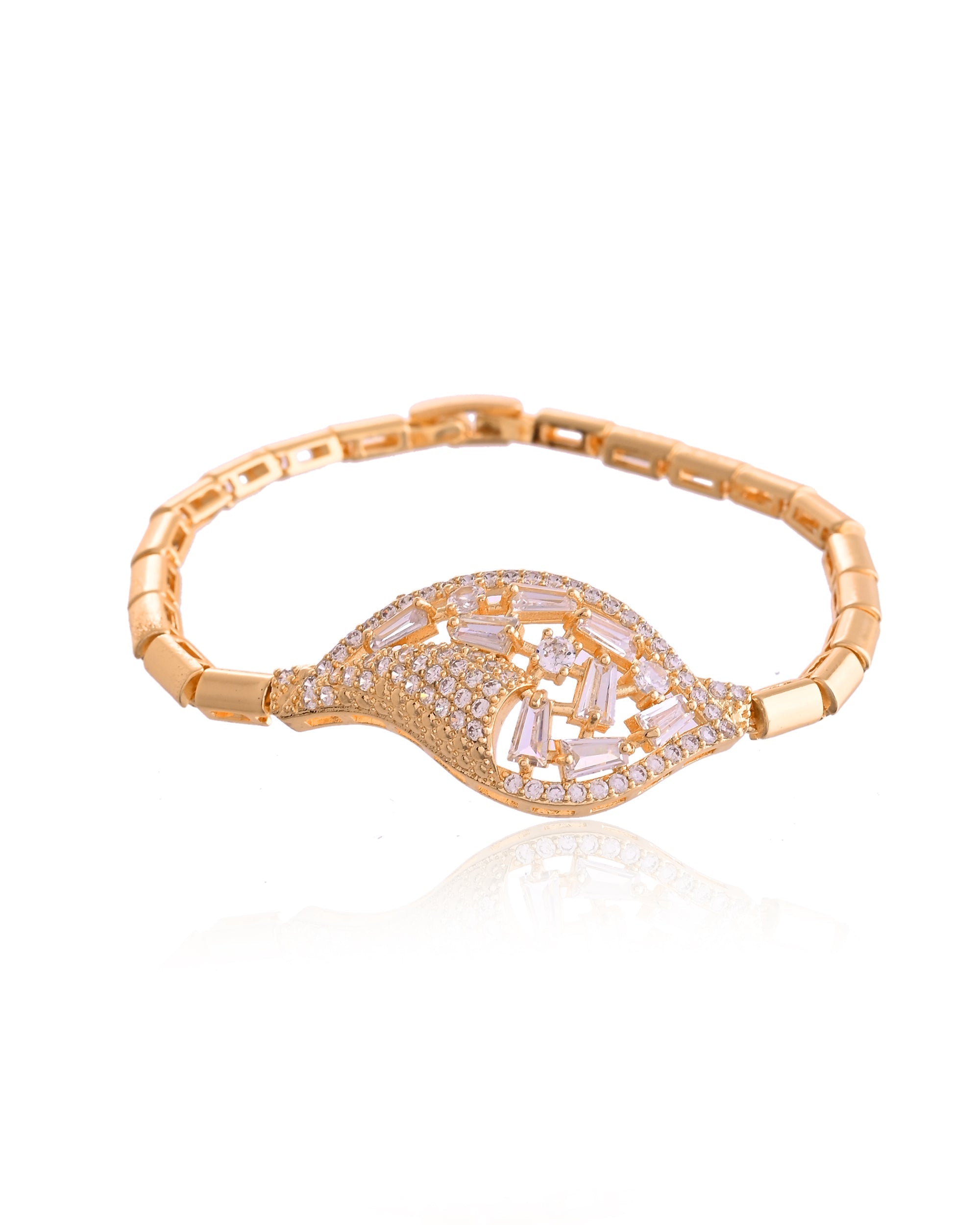 Eternal Gleam Necklace, Earrings & Bracelet Jewelry Set