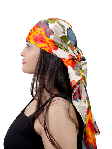 Flamingo Bloom Tropical Feel Wrap Scarf