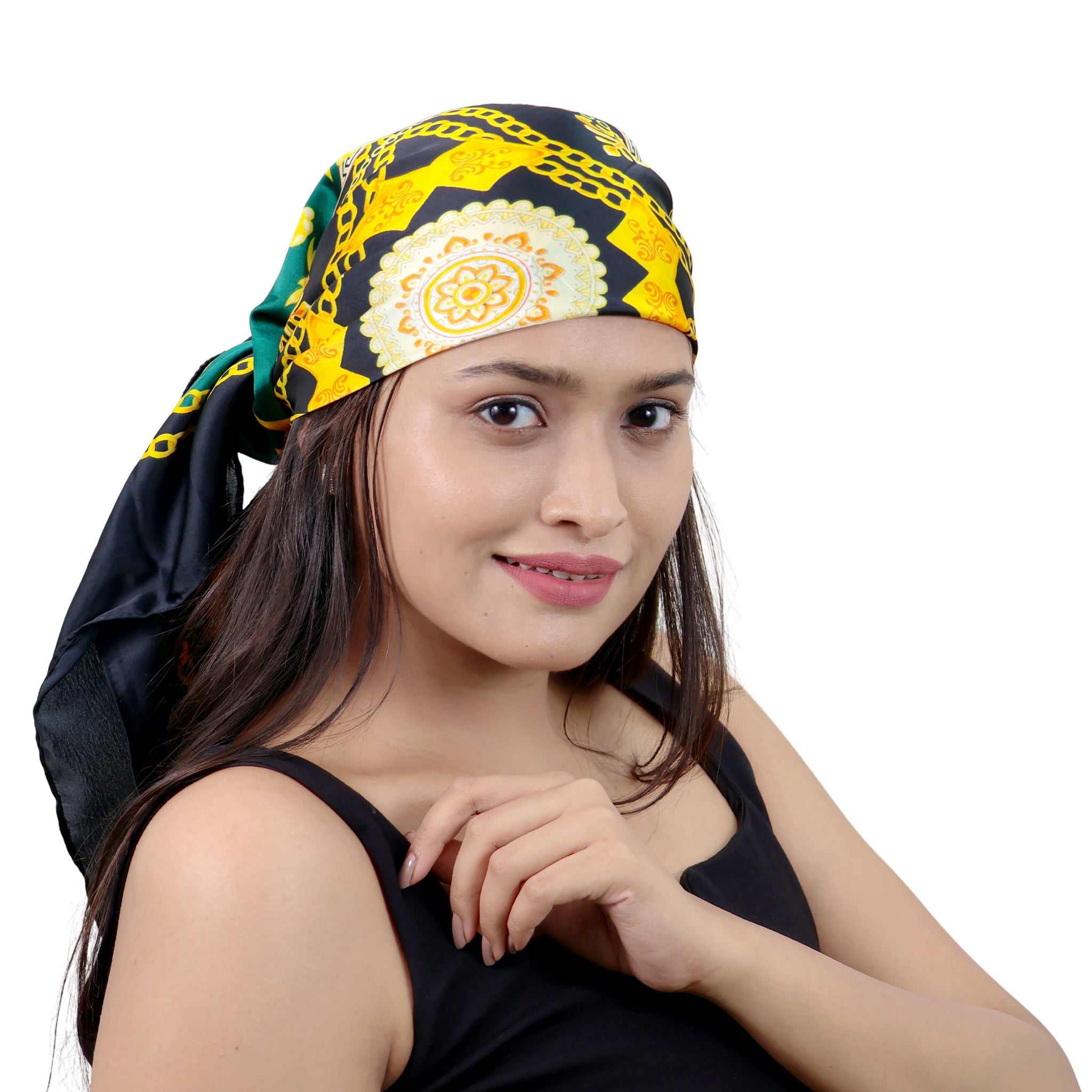 Emerald Heirloom Ethereal Silk Wrap Scarf