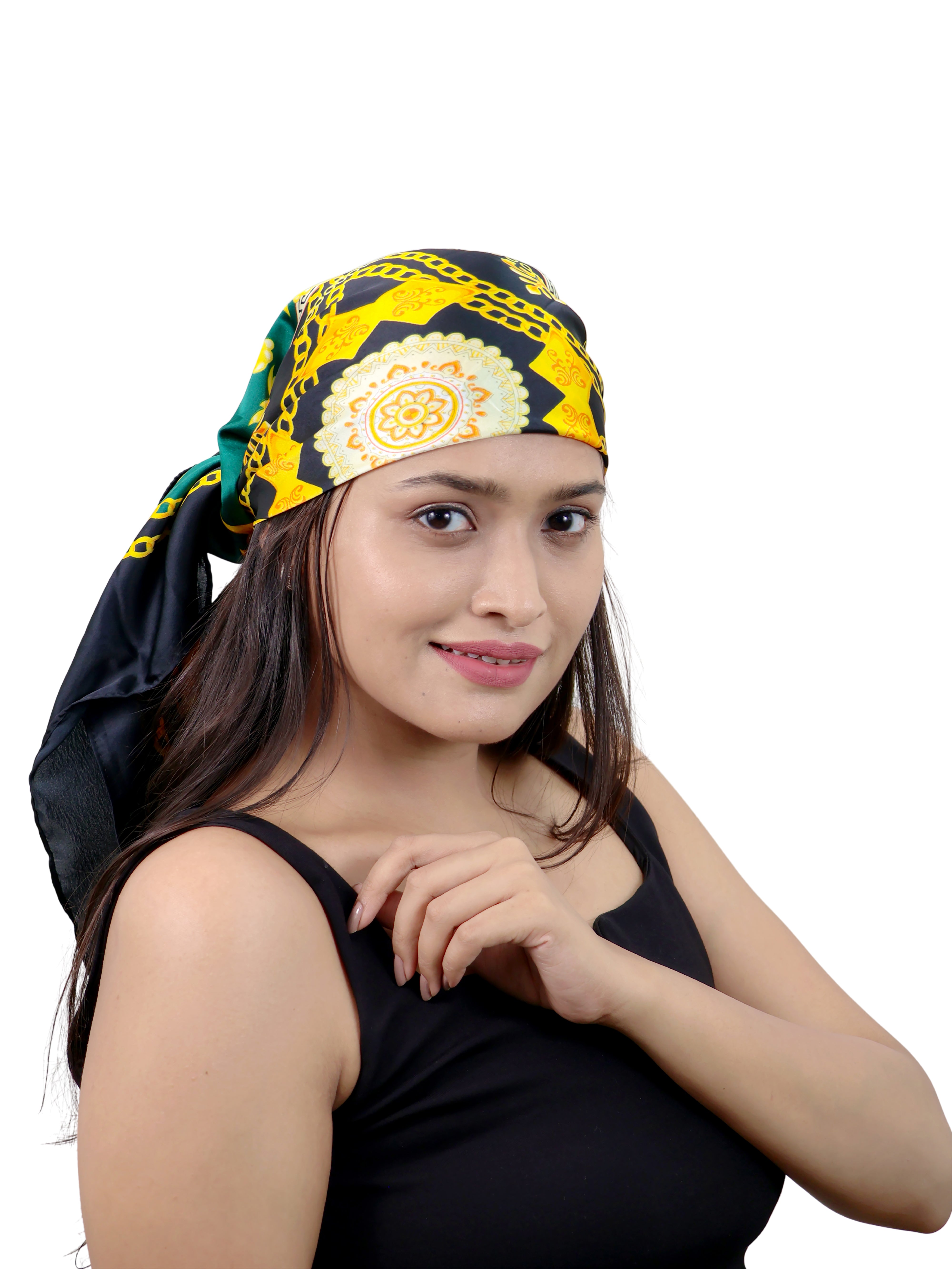 Emerald Heirloom Ethereal Silk Wrap Scarf