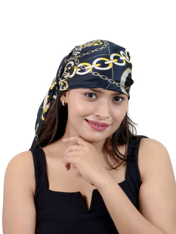 Admiral's Knot Silk Wrap Scarf