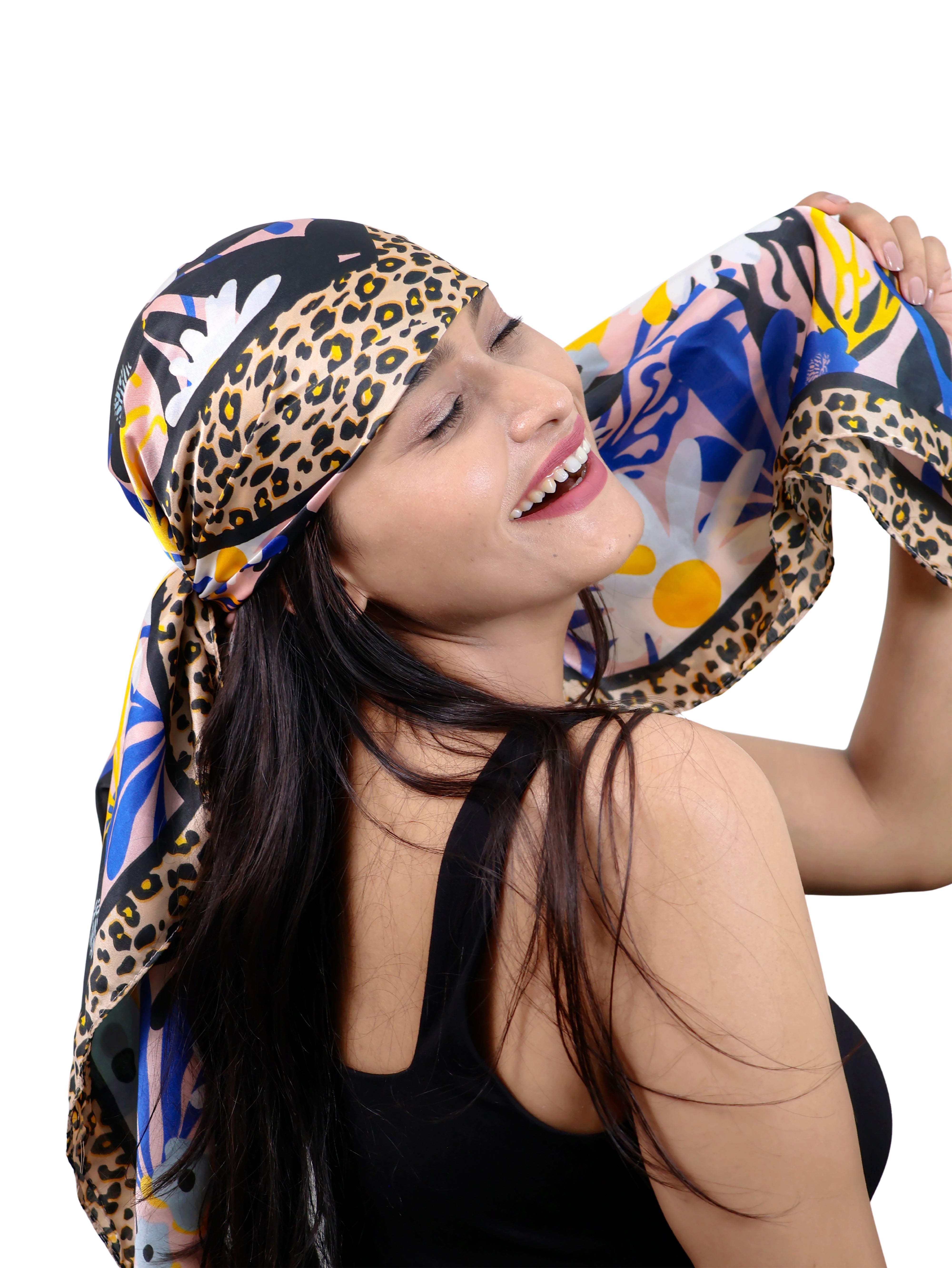 Wild Meadow Blend of Blod Silk Scarf