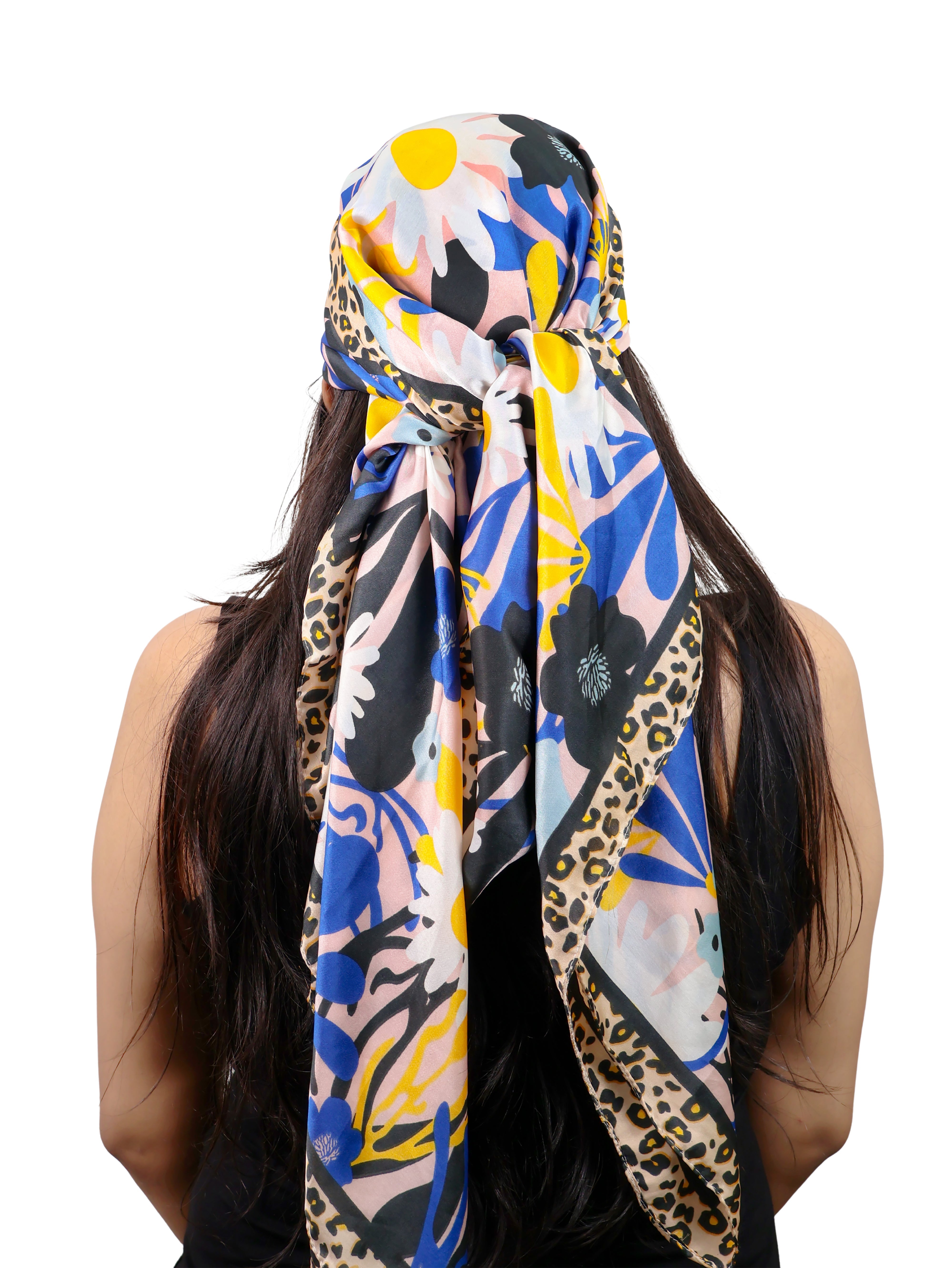 Wild Meadow Blend of Blod Silk Scarf