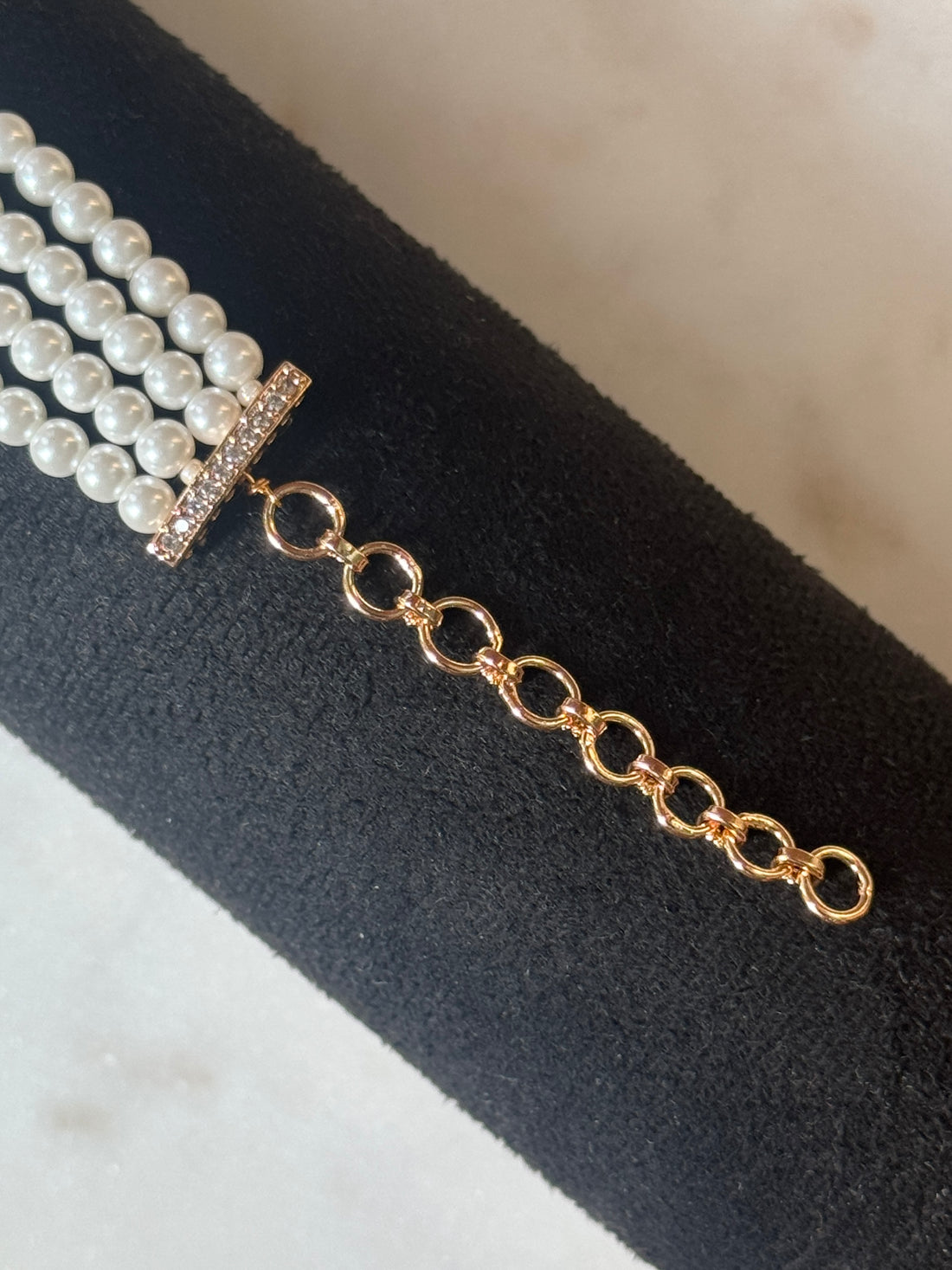Maharani Ruby Multi-Chain Bracelet
