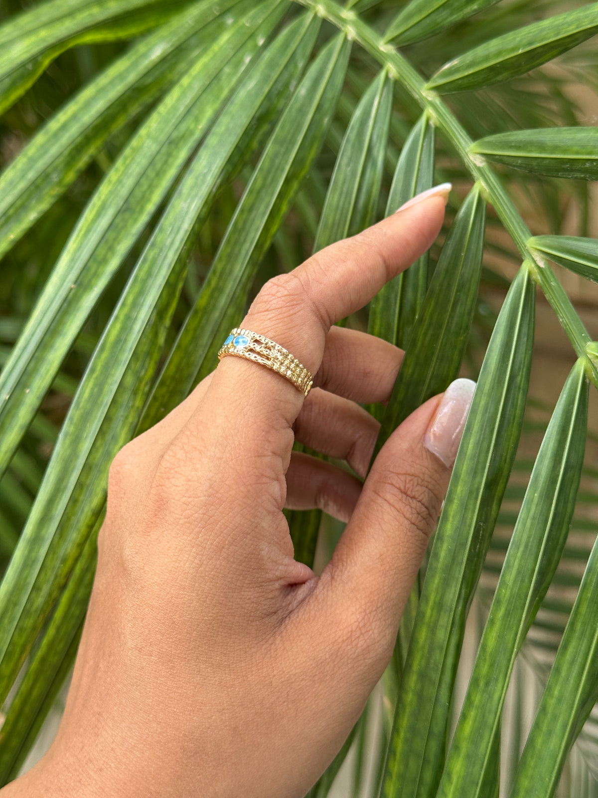 Enamel Dot Ring