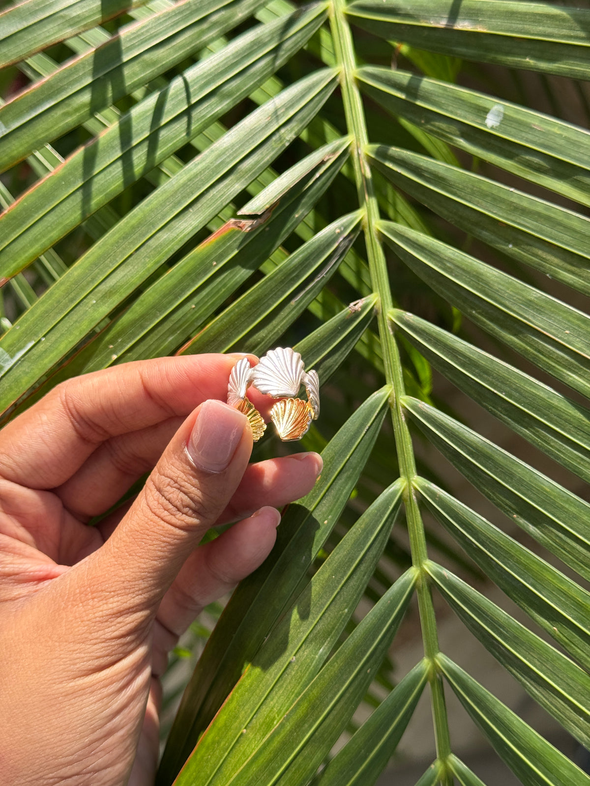 Seashell Turkish Ring