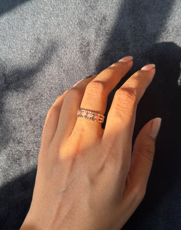 Enamel Dot Ring
