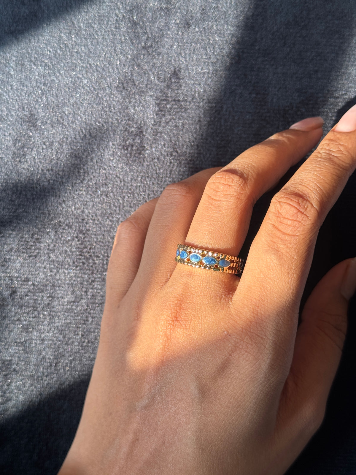 Enamel Dot Ring
