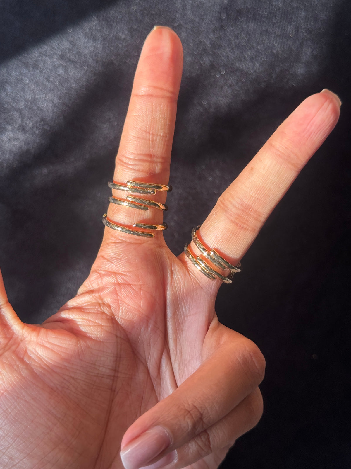 Enamel Eye Ring