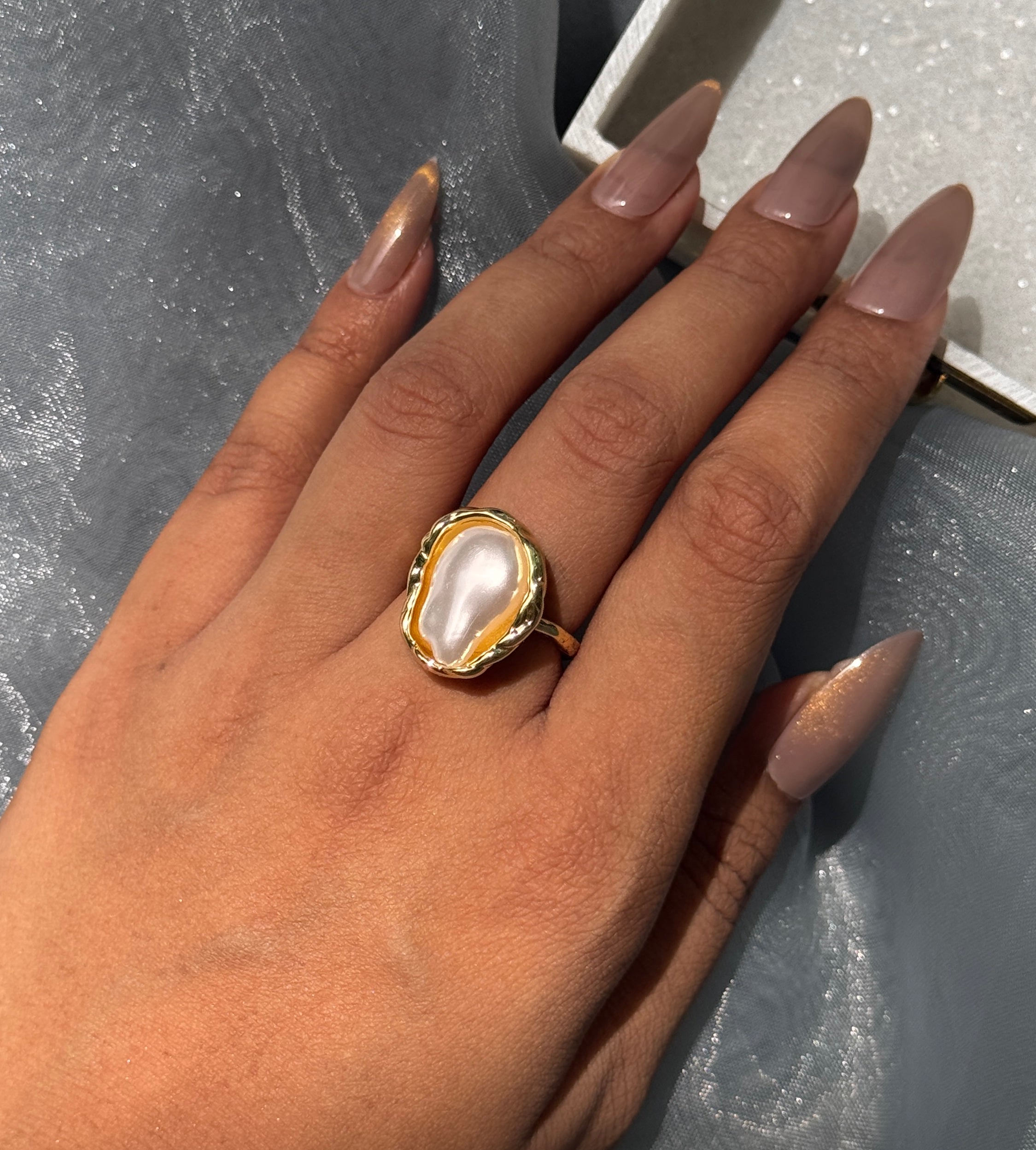 MOP Stone Ring
