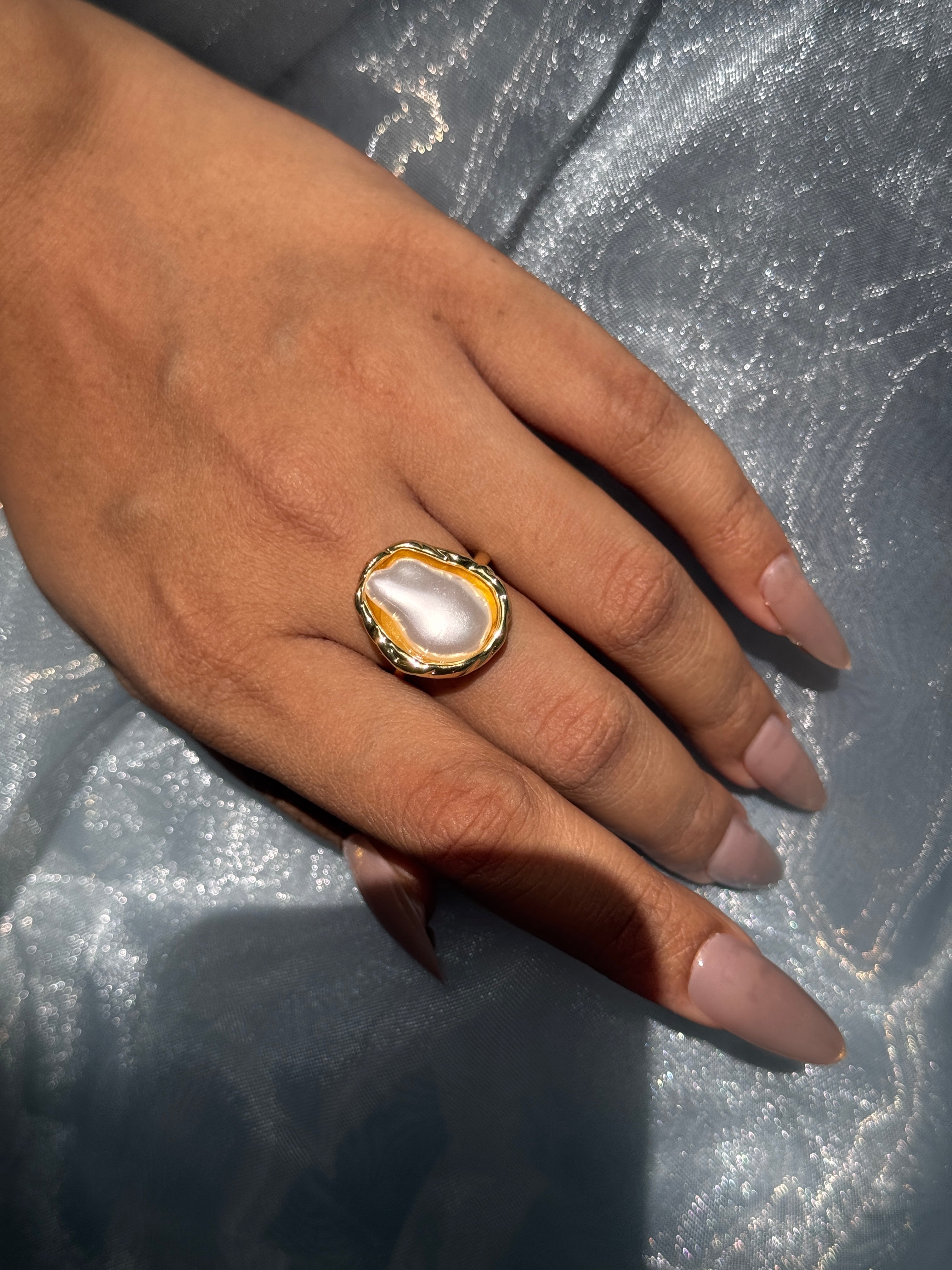 MOP Stone Ring
