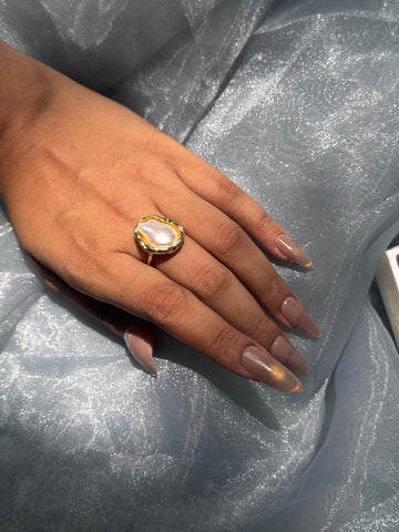 MOP Stone Ring