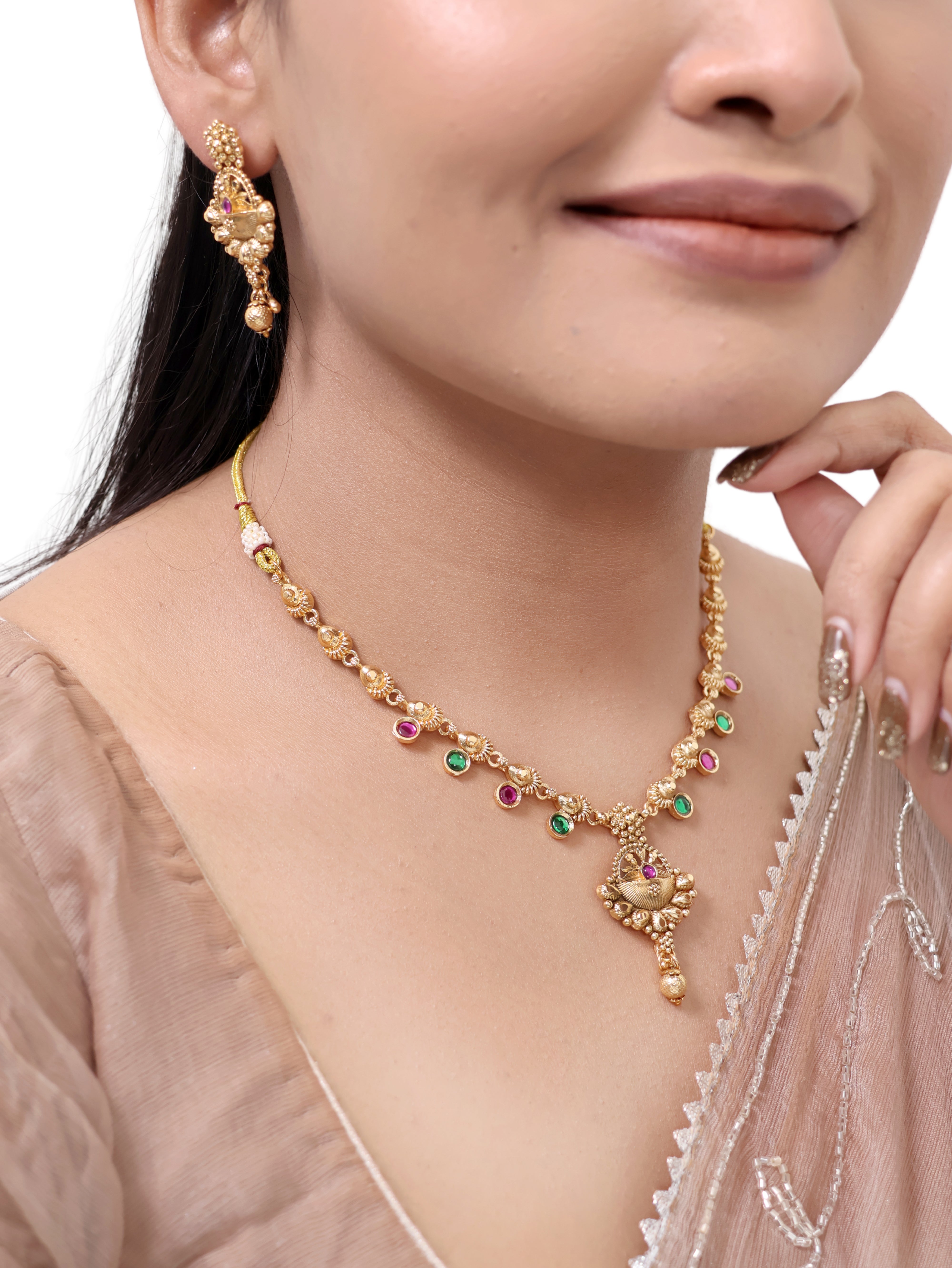 The Hiranya Mandala Necklace