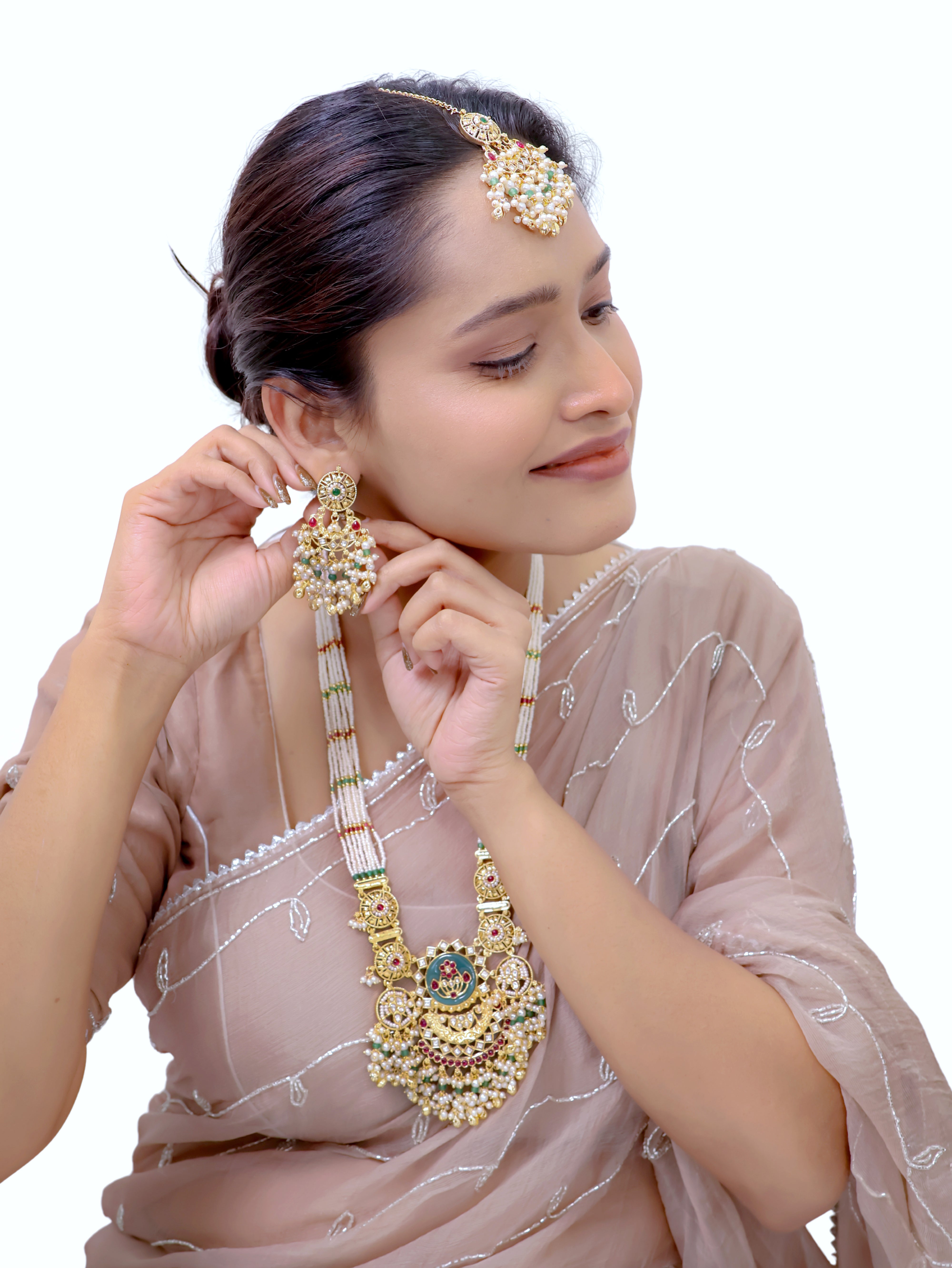 The Etherea Necklace with Mangtika