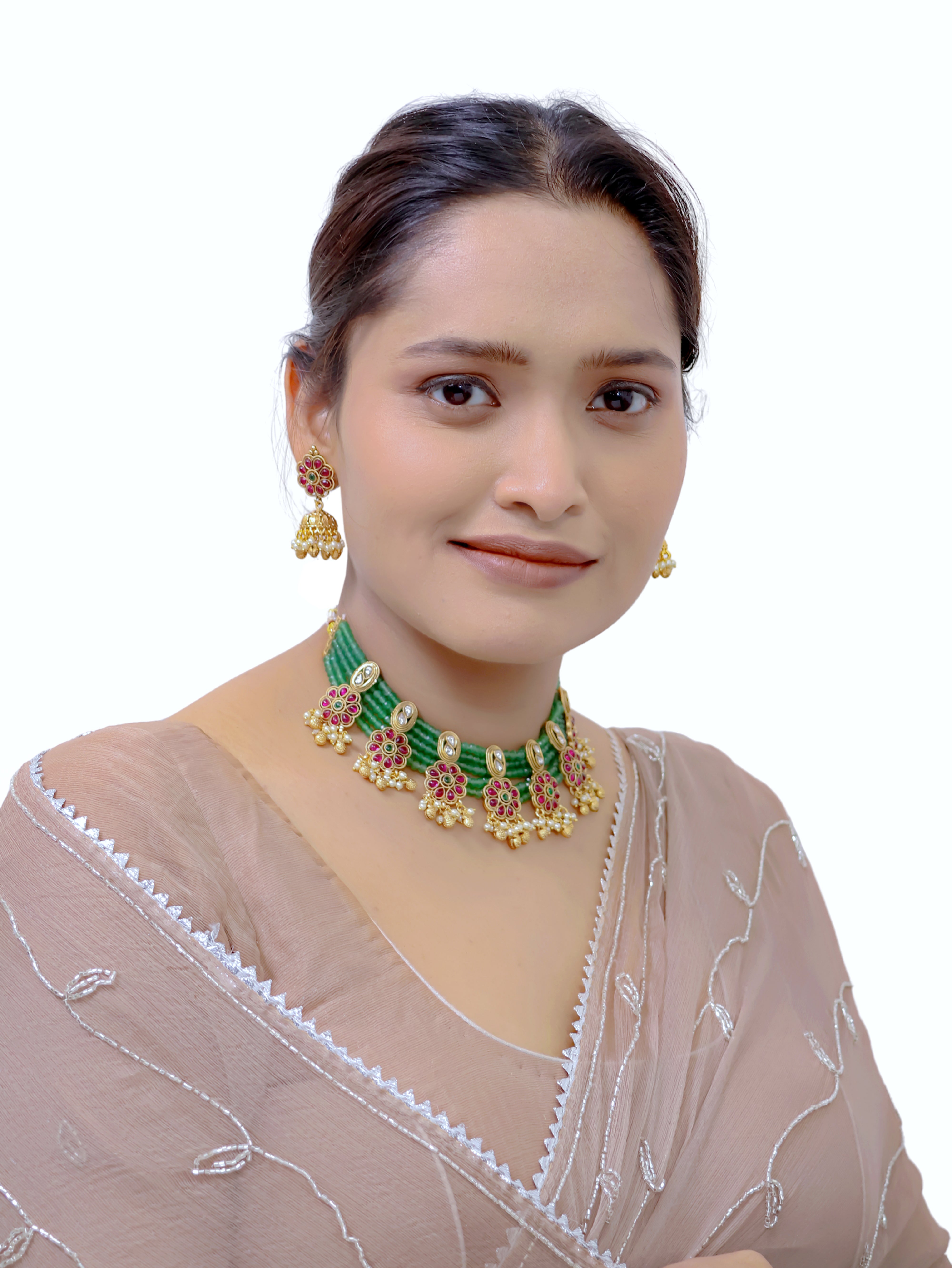 The Verdant Empress Necklace Set