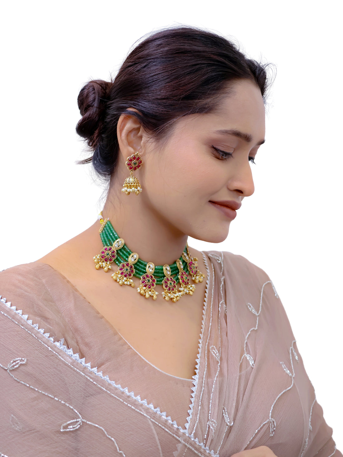 The Verdant Empress Necklace Set