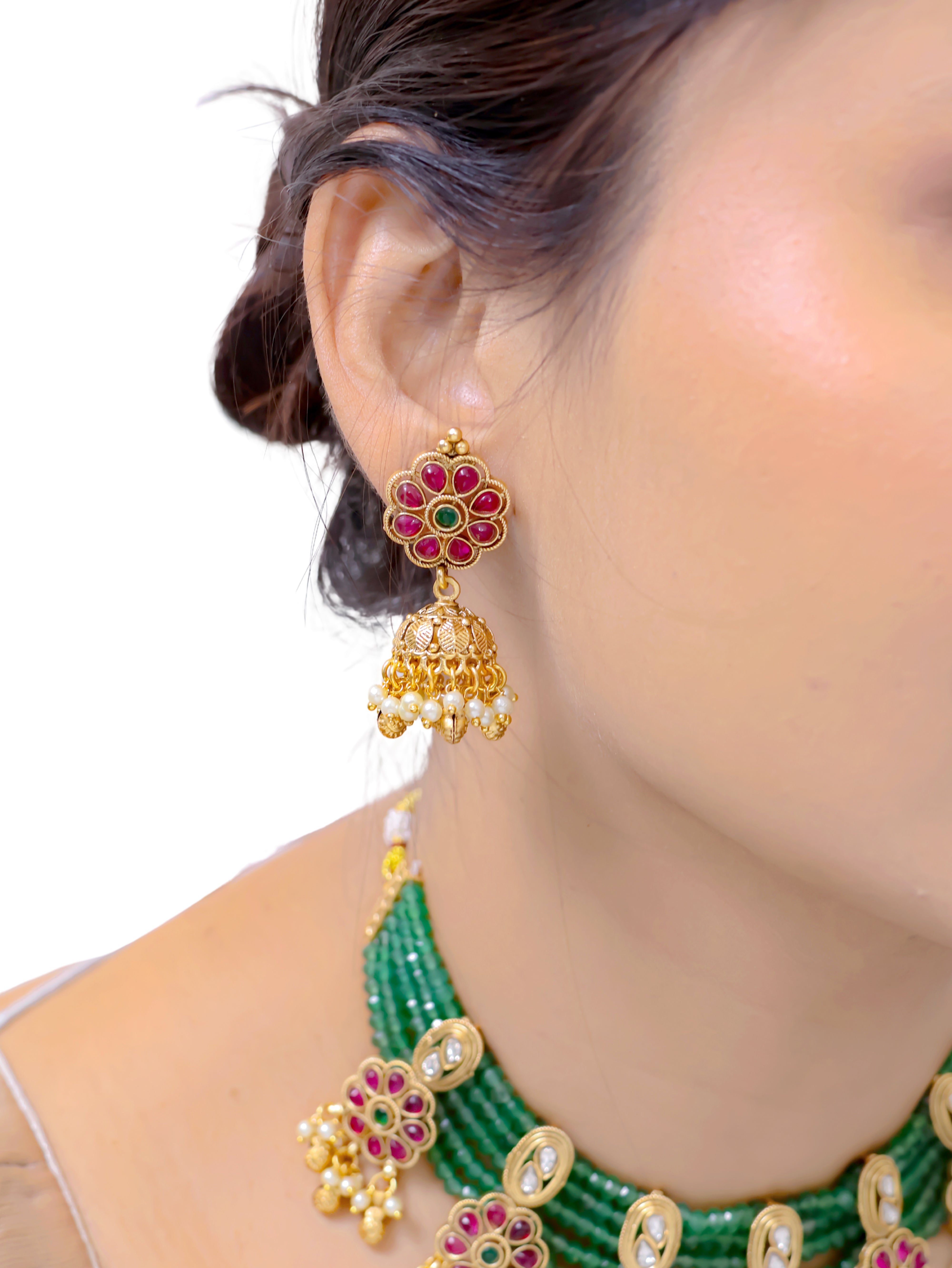 The Verdant Empress Necklace Set