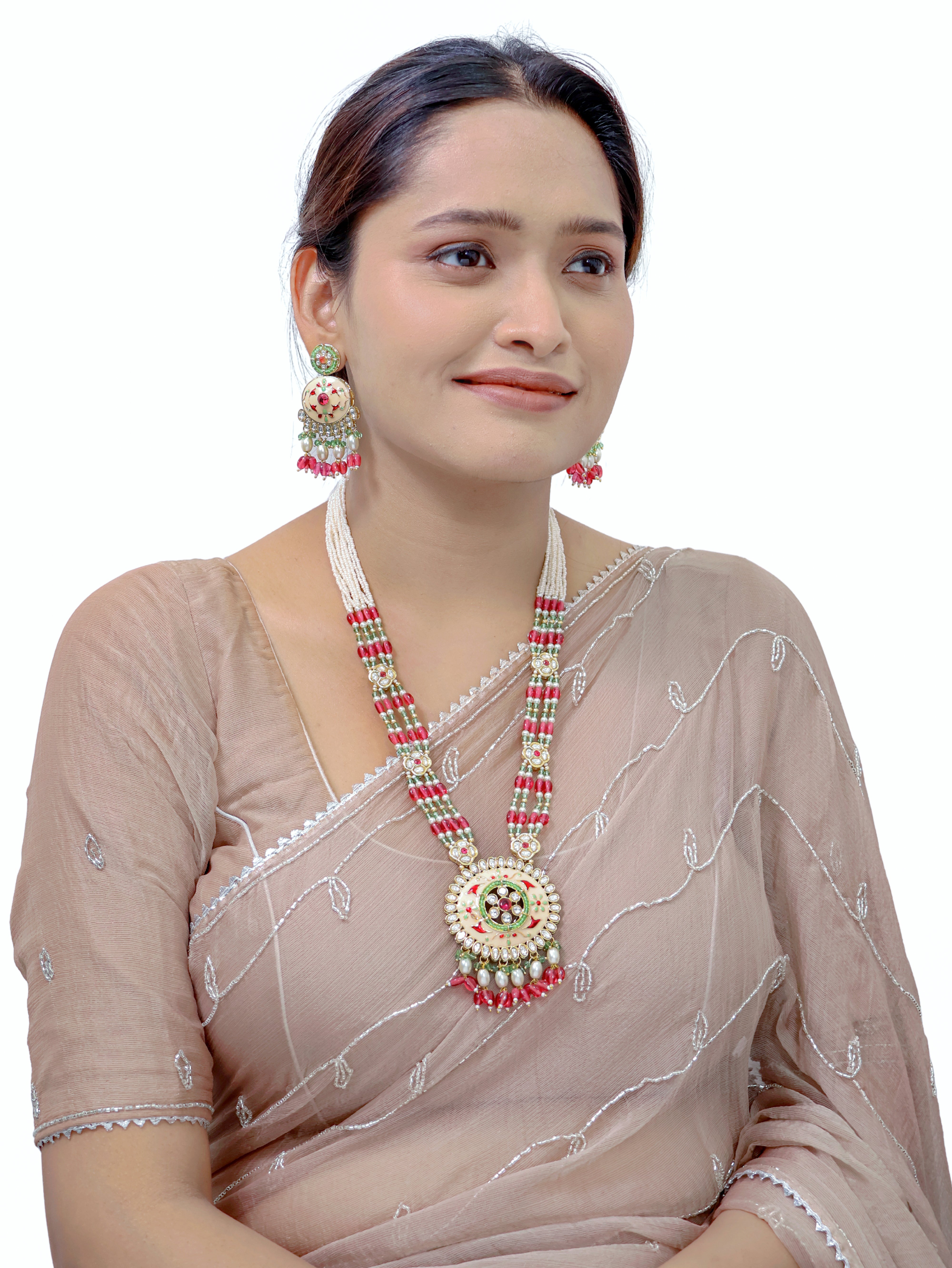 Celestial Orbit Long Necklace Set