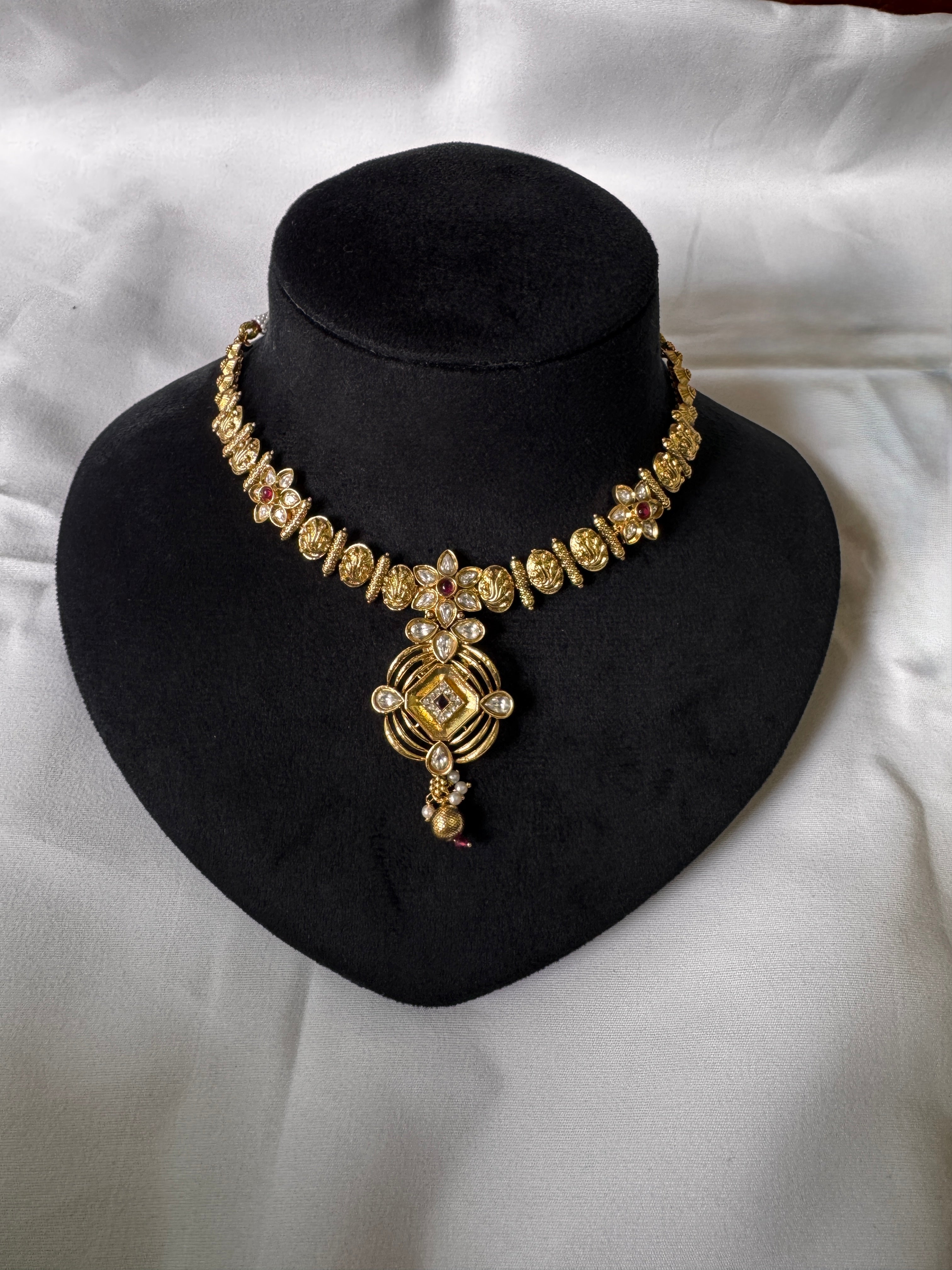 18K Gold Necklace Set